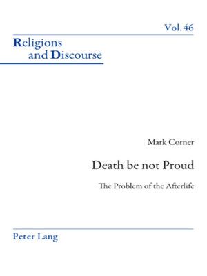 cover image of Death be not Proud